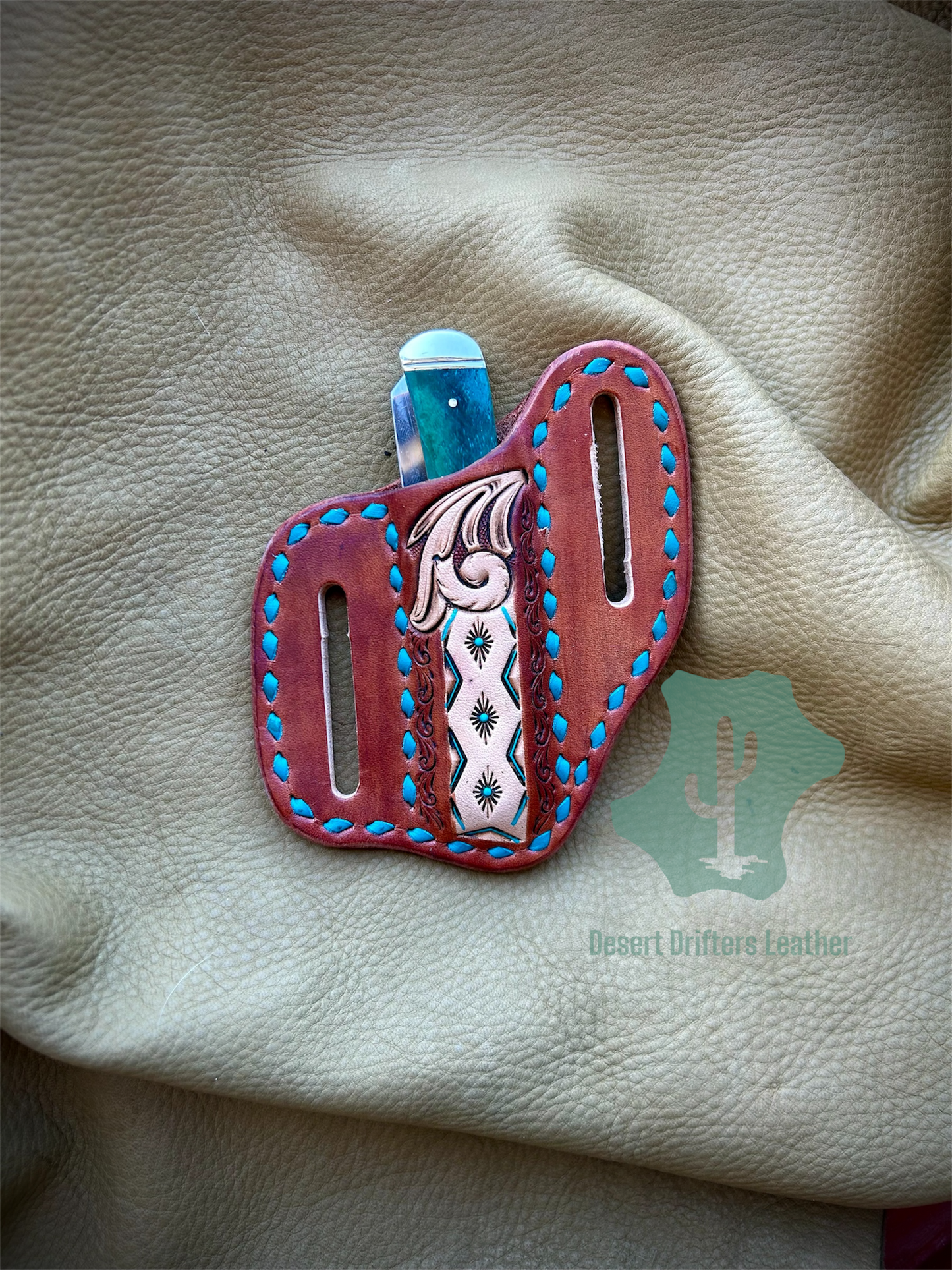 “Turquoise Aztec”