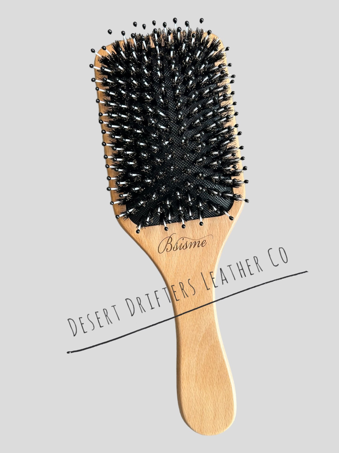 Tooled hair brush