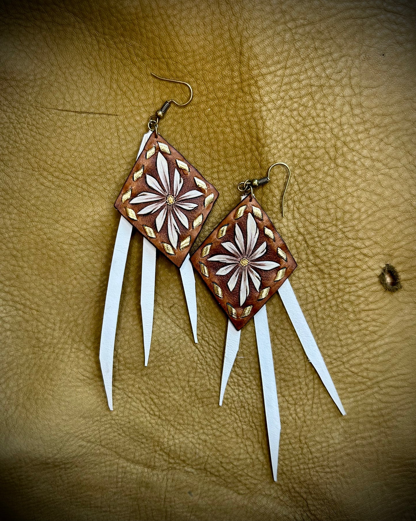 Tooled Earrings