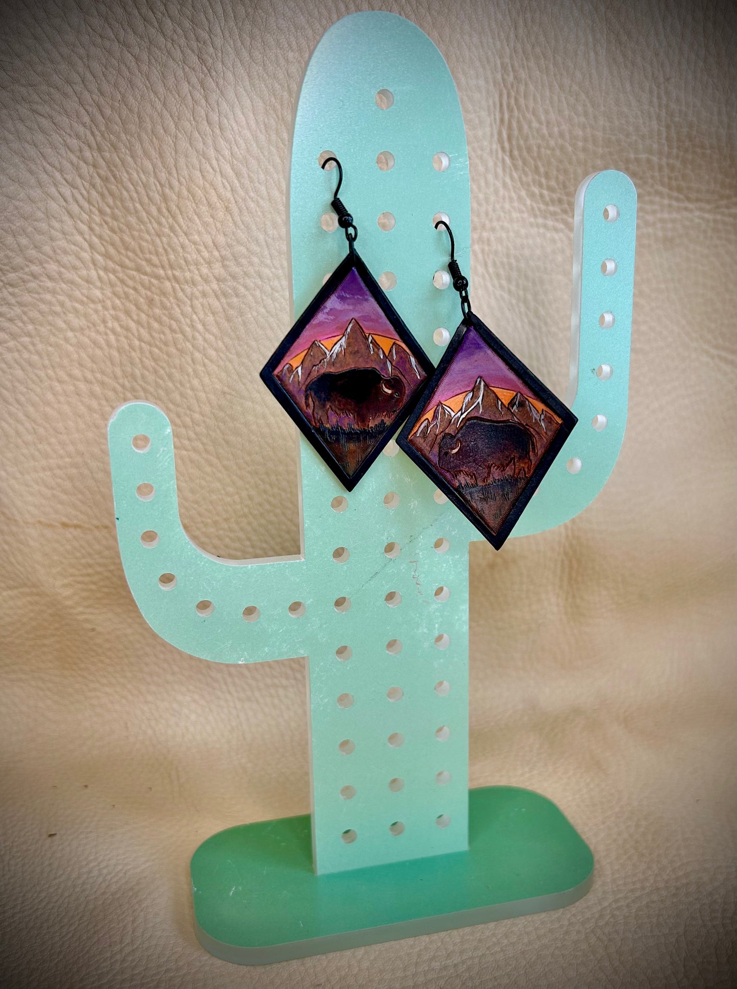 Tooled Earrings