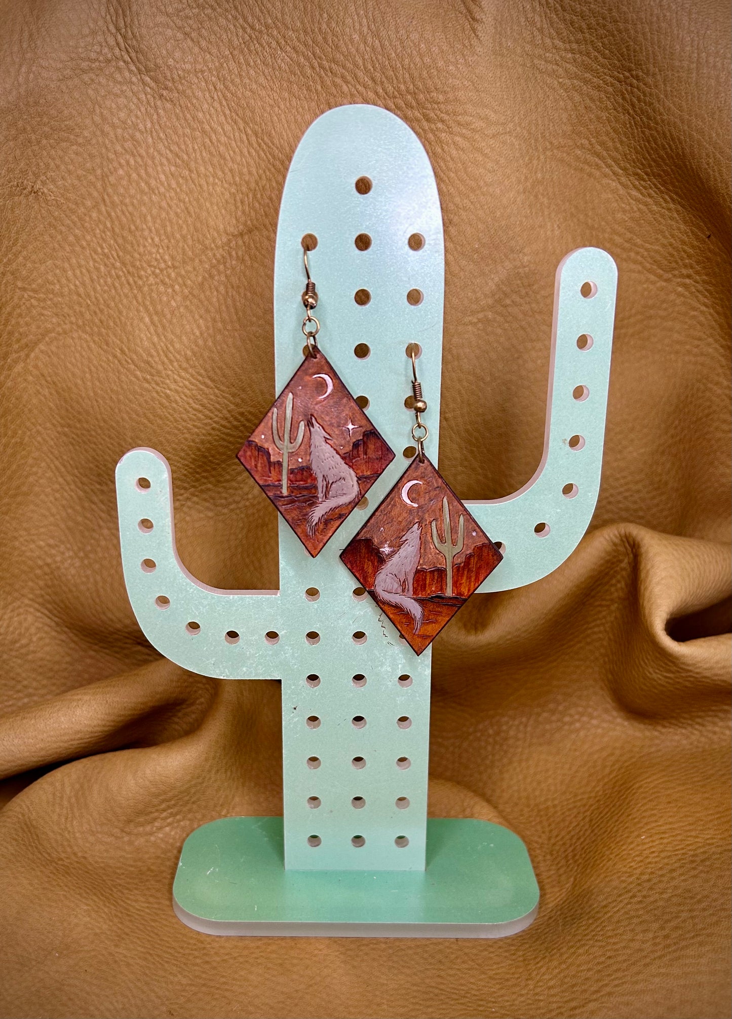 Tooled Earrings