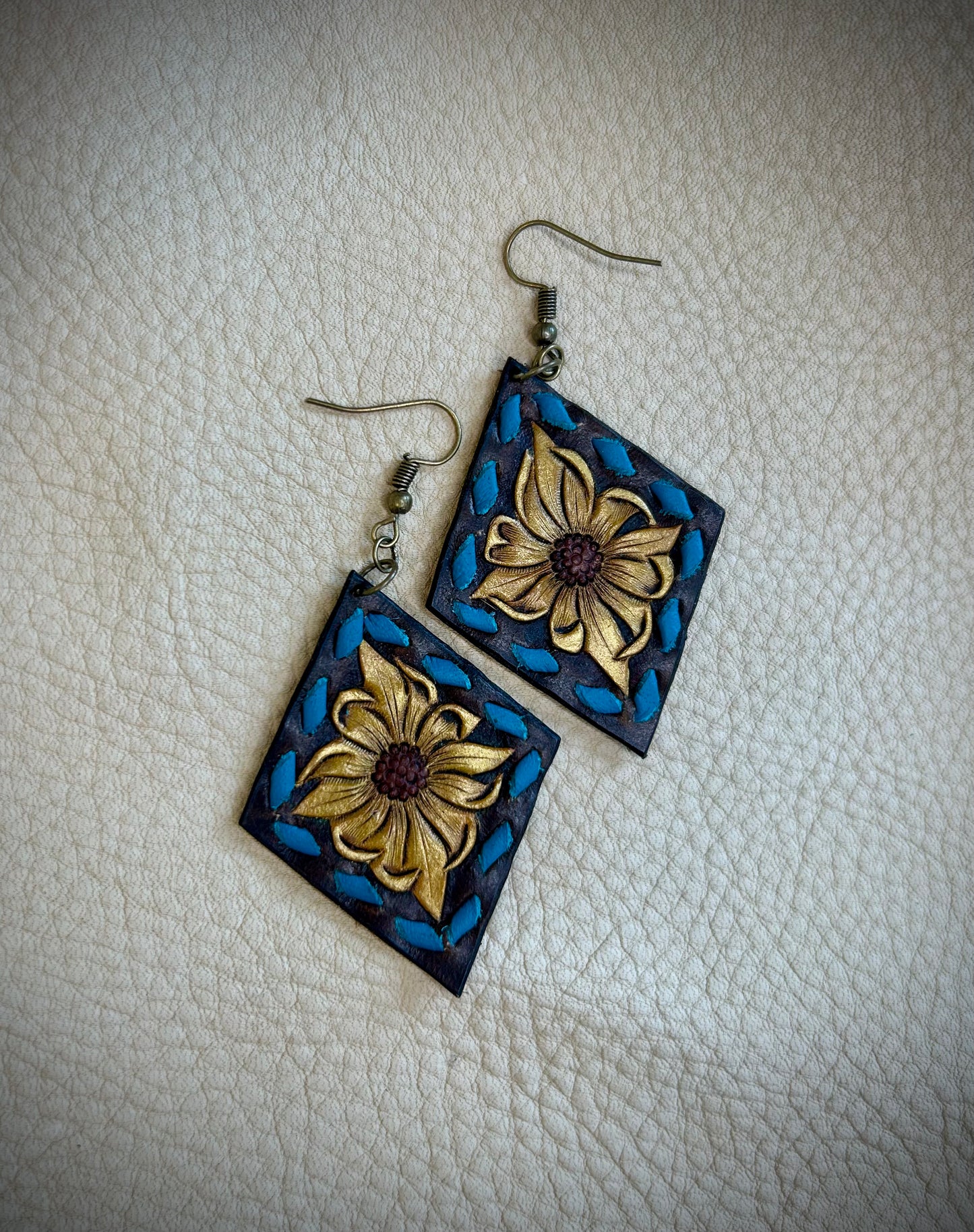 Tooled Earrings