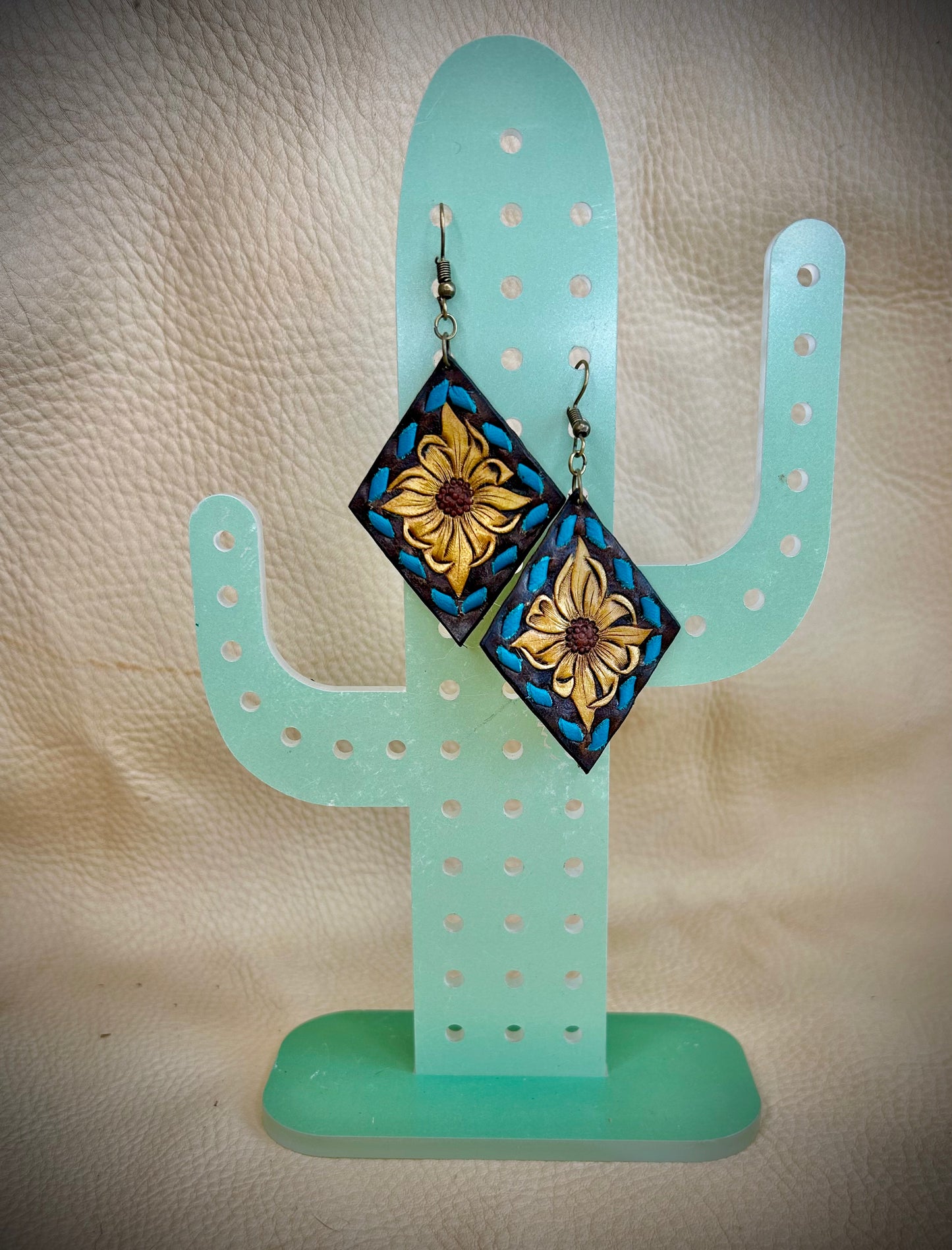 Tooled Earrings