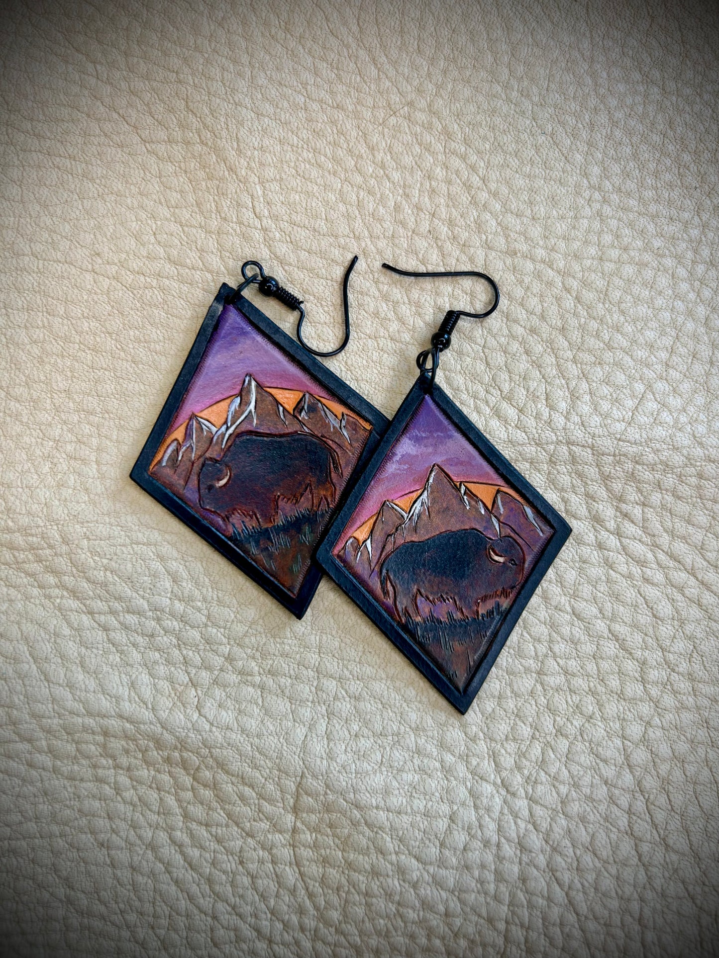 Tooled Earrings