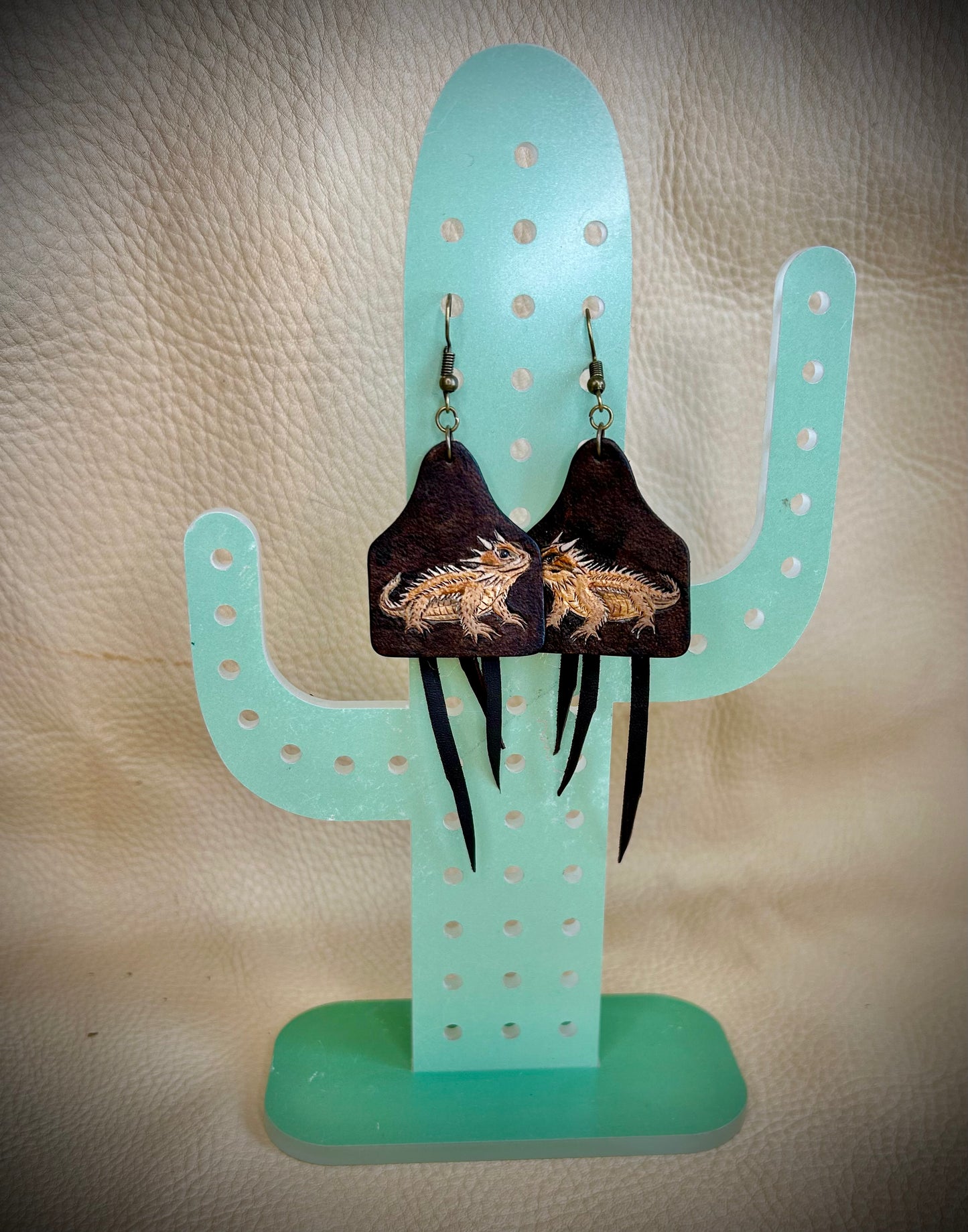 Tooled Earrings