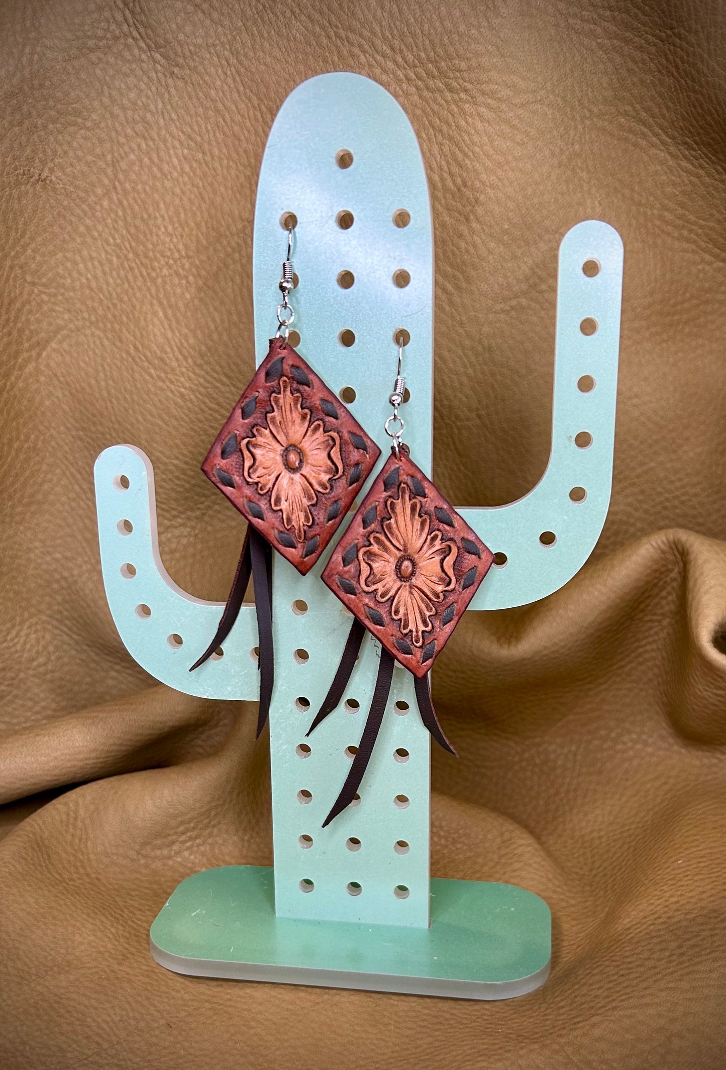 Tooled Earrings