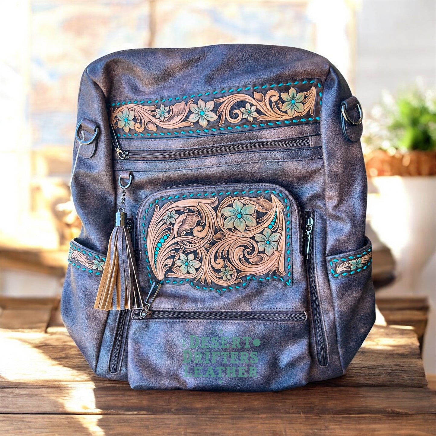 Turquoise Chocolate BackPack