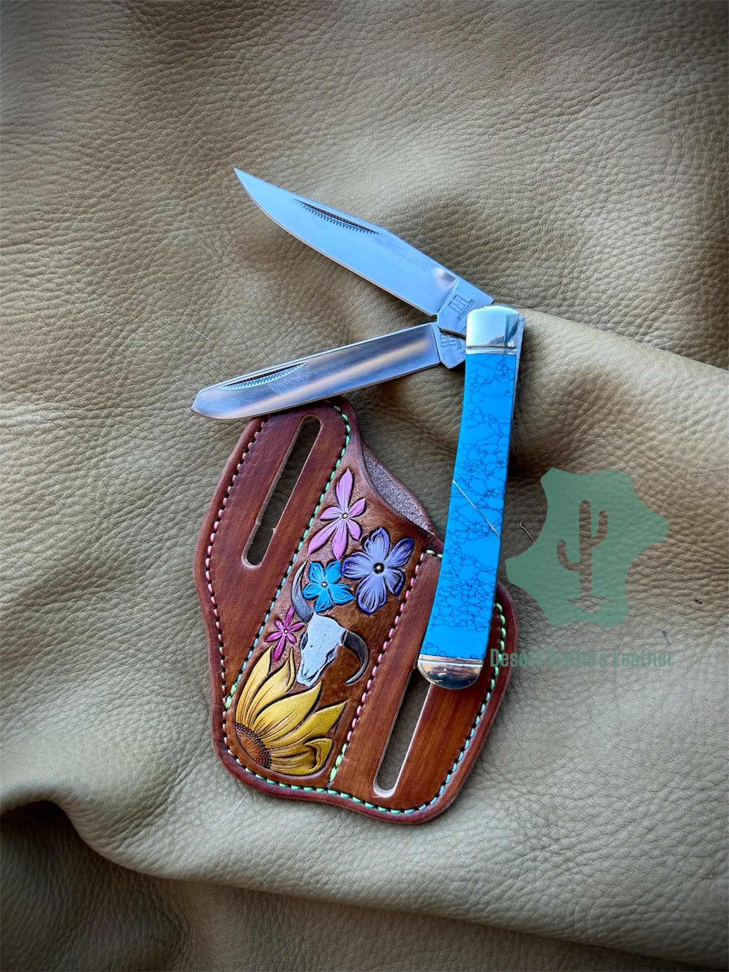 “Turquoise Bloom”