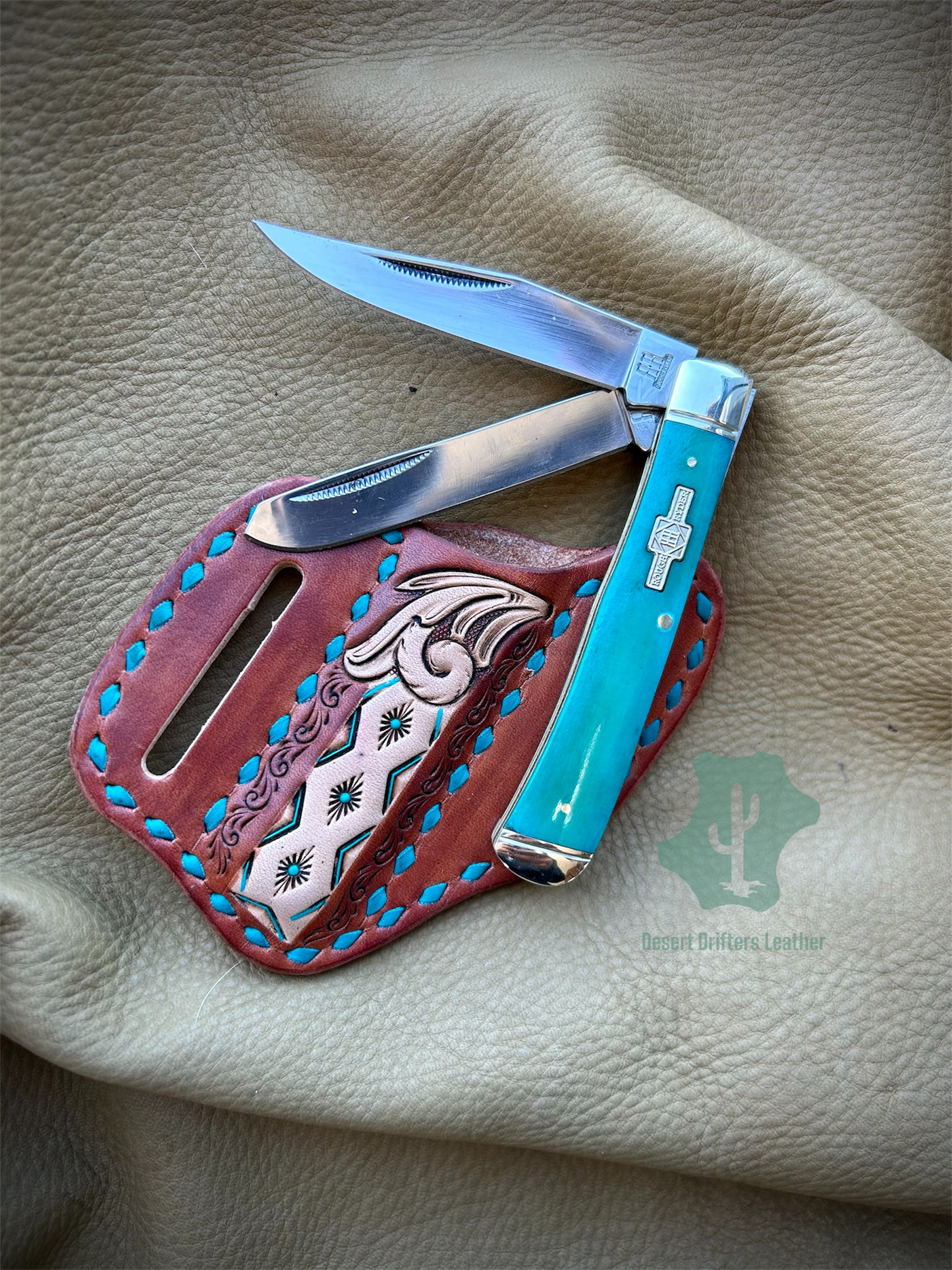 “Turquoise Aztec”